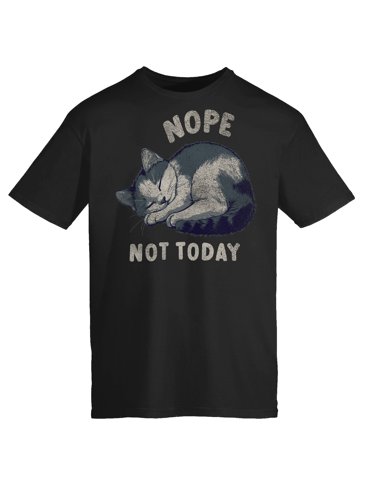 Nope Not Today Cat Nap T-Shirt product image (52)