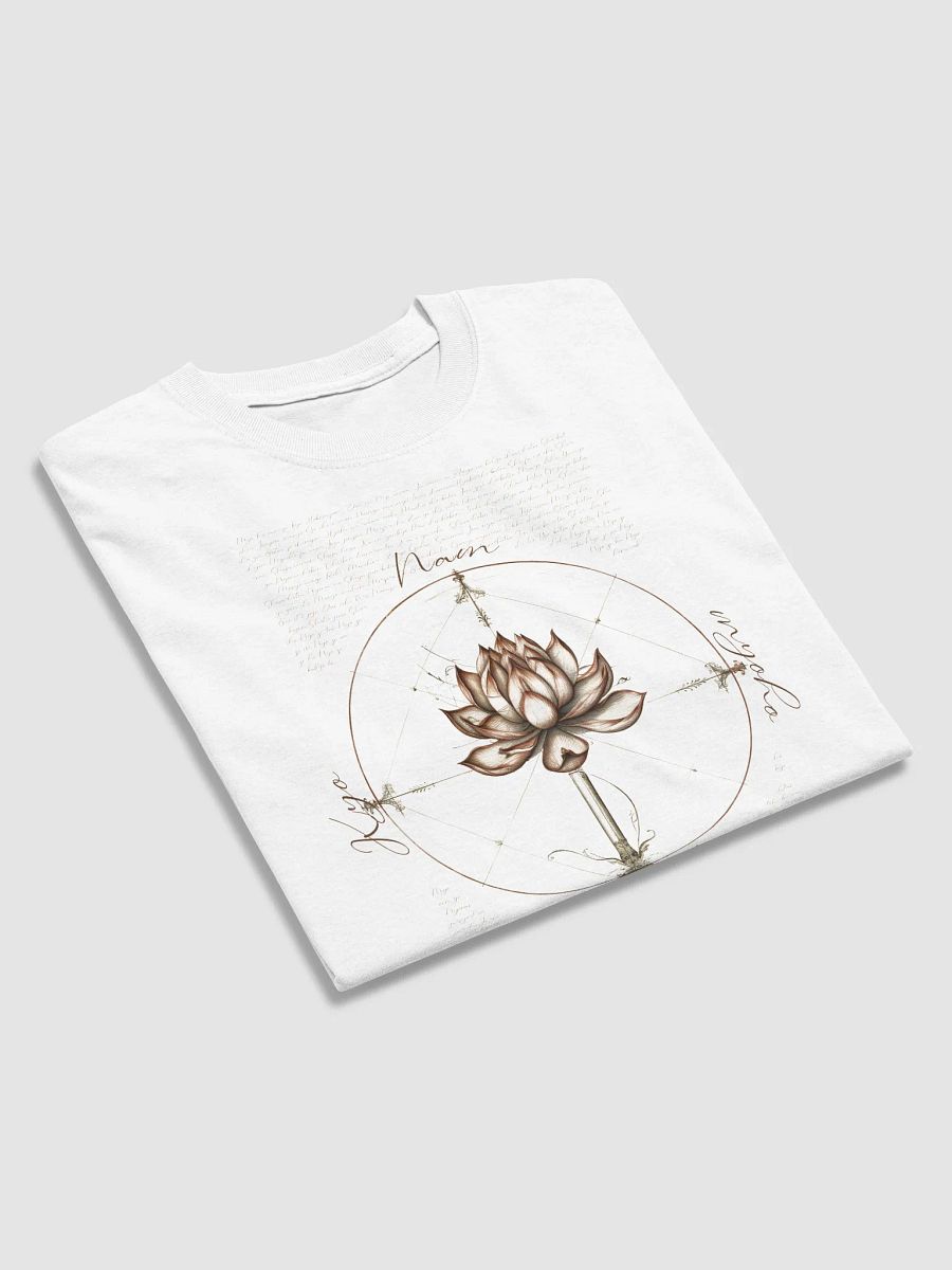 Nam Myoho Renge Kyo: Lotus da Vinci Heavyweight T-Shirt product image (1)