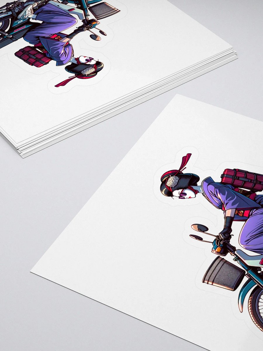 Retro Rebel Kiss Cut Stickers product image (4)