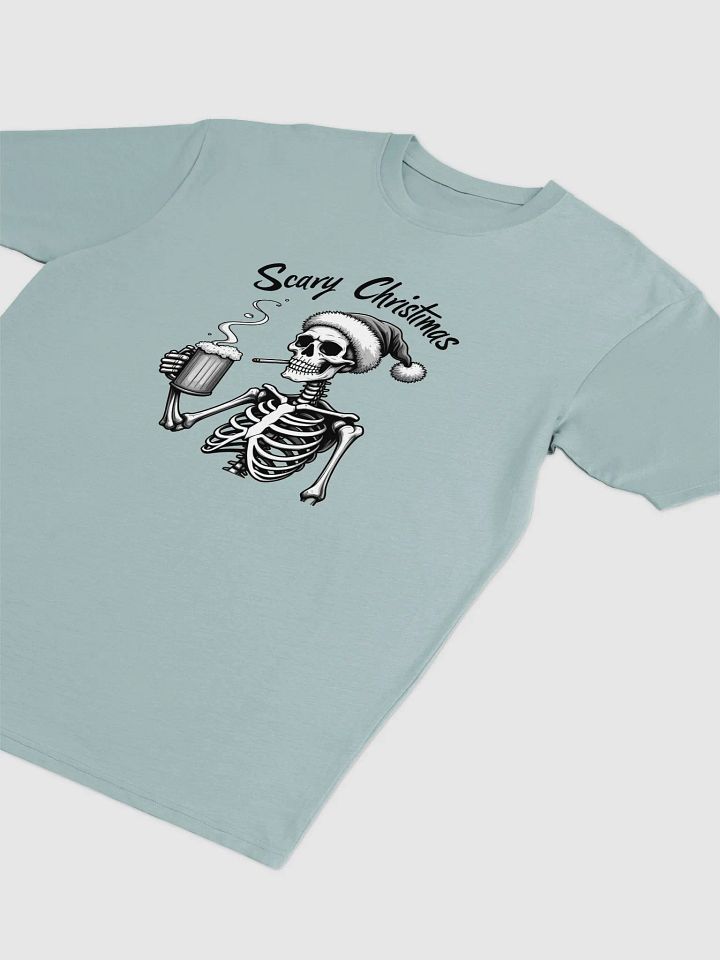 Dark Santa Scary Xmas Bad Evil Skull Tee product image (9)