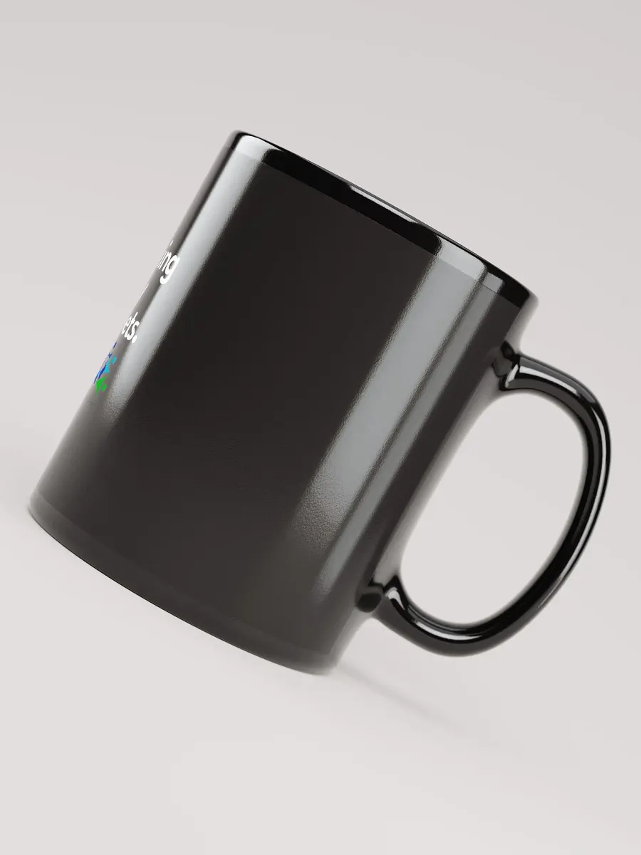Commas Save Lives - black mug product image (5)