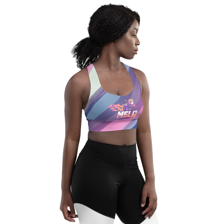 MSLA Sparkles Amigos - Longline Sports Bra product image (20)