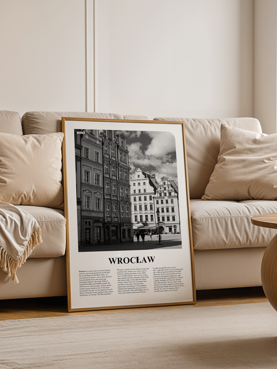 Wroclaw 01 Newspaper Poster product image (4)