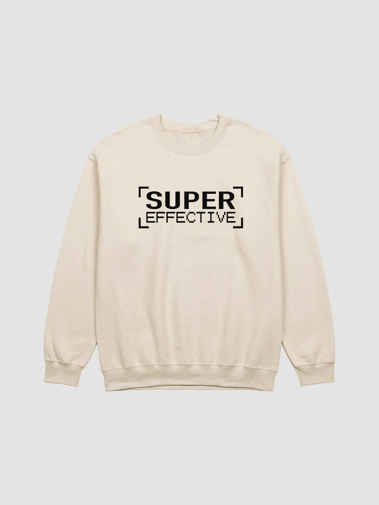 Super Effective Crewneck (Black Text) product image (2)