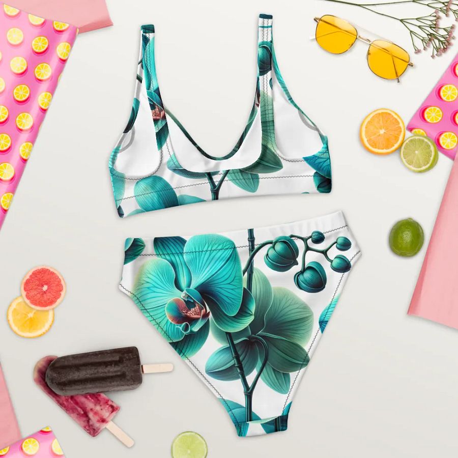 Serene Aqua Flora Bikini product image (8)