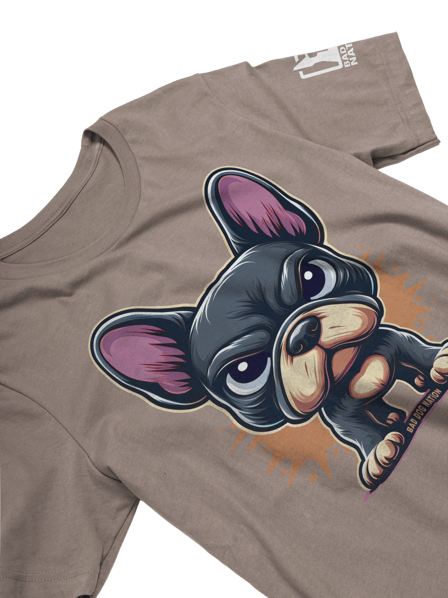 French Bulldog Angry Pup - Premium Unisex T-shirt product image (6)