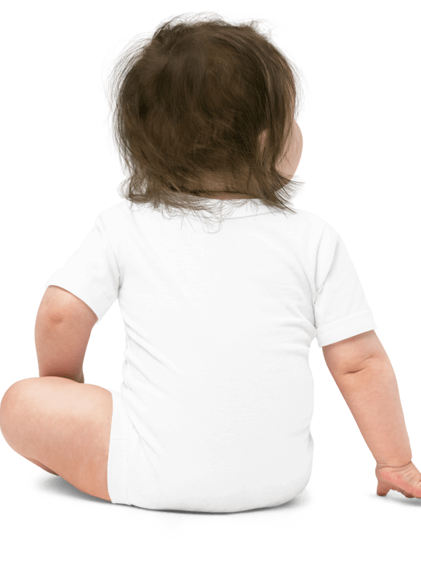 KIZOMBA - BABY SHORT SLEEVE - ONESIE - WHITE product image (3)