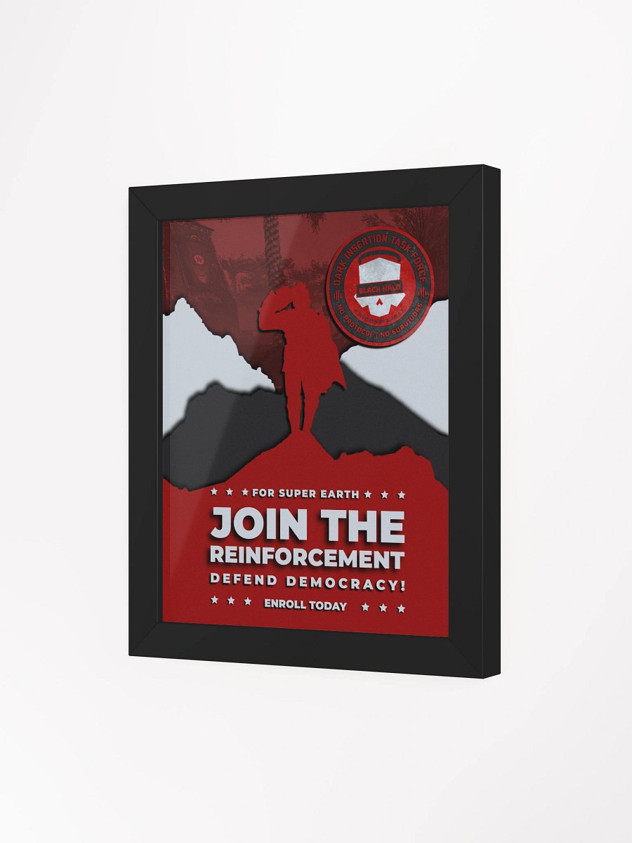 Black Halos Recruitment Poster product image (9)