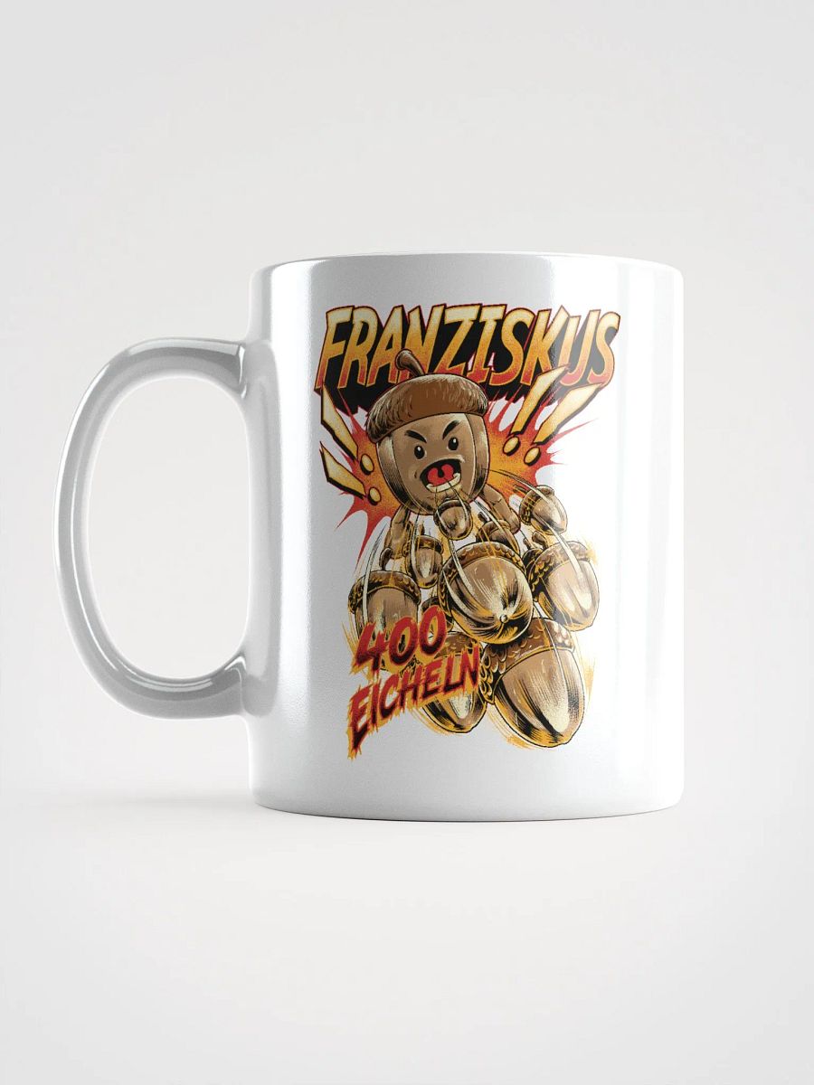 White Mug: Franziskus / 400 Eicheln product image (6)
