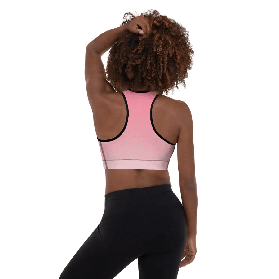 Pink Gradient Delight Sports Bra product image (5)