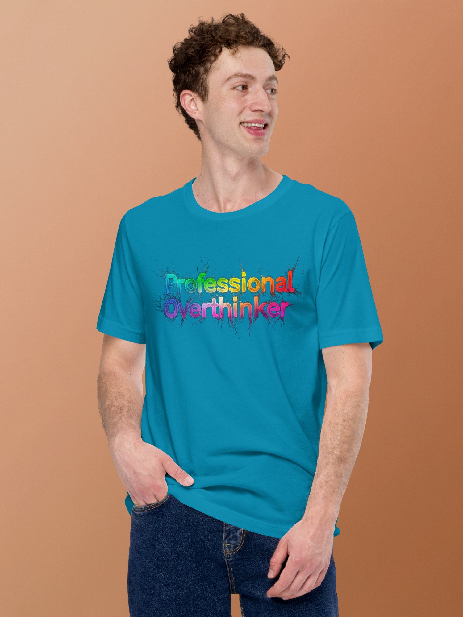 Funny "Professional Overthinker" T-Shirt product image (2)
