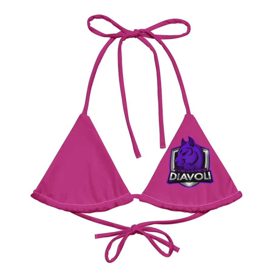 The Gamer String Bikini Top product image (3)