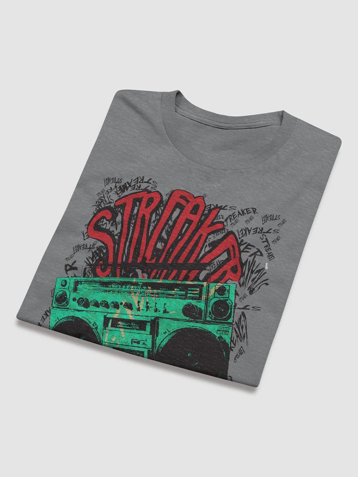 Streakers - Eighties Boom Box - GREEN | Lightweight Fashion T-Shirt product image (1)