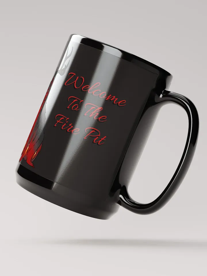 Welcome To The Fire Pit Black Mug product image (2)