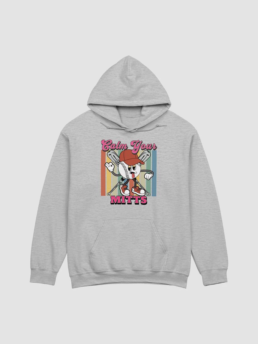 Calm Your Mitts Baseball Playful Hoodie product image (25)