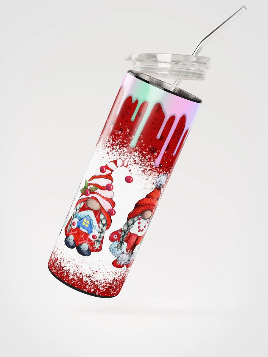 Embrace the holiday cheer with our Stainless Steel Christmas Tumbler! 🎄🎁 product image (2)