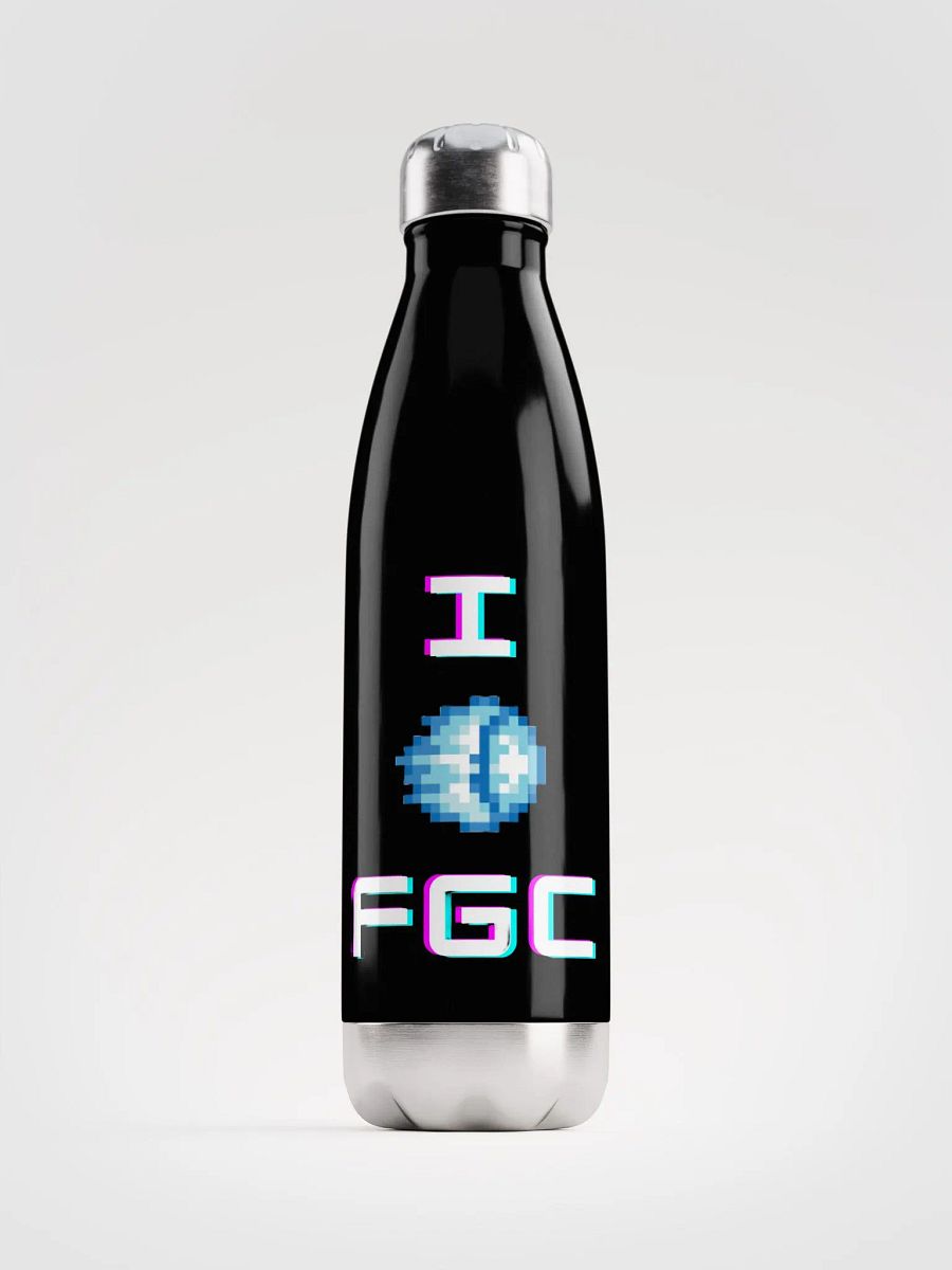 Fragmented Illusion Stainless Steel Water Bottle product image (1)