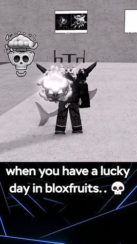 when you have a lucky day in bloxfruits.. 💀 #e4erz #roblox #bloxfruits #fyp #shorts