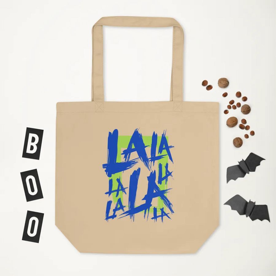 La La La Eco-Friendly Tote Bag product image (6)
