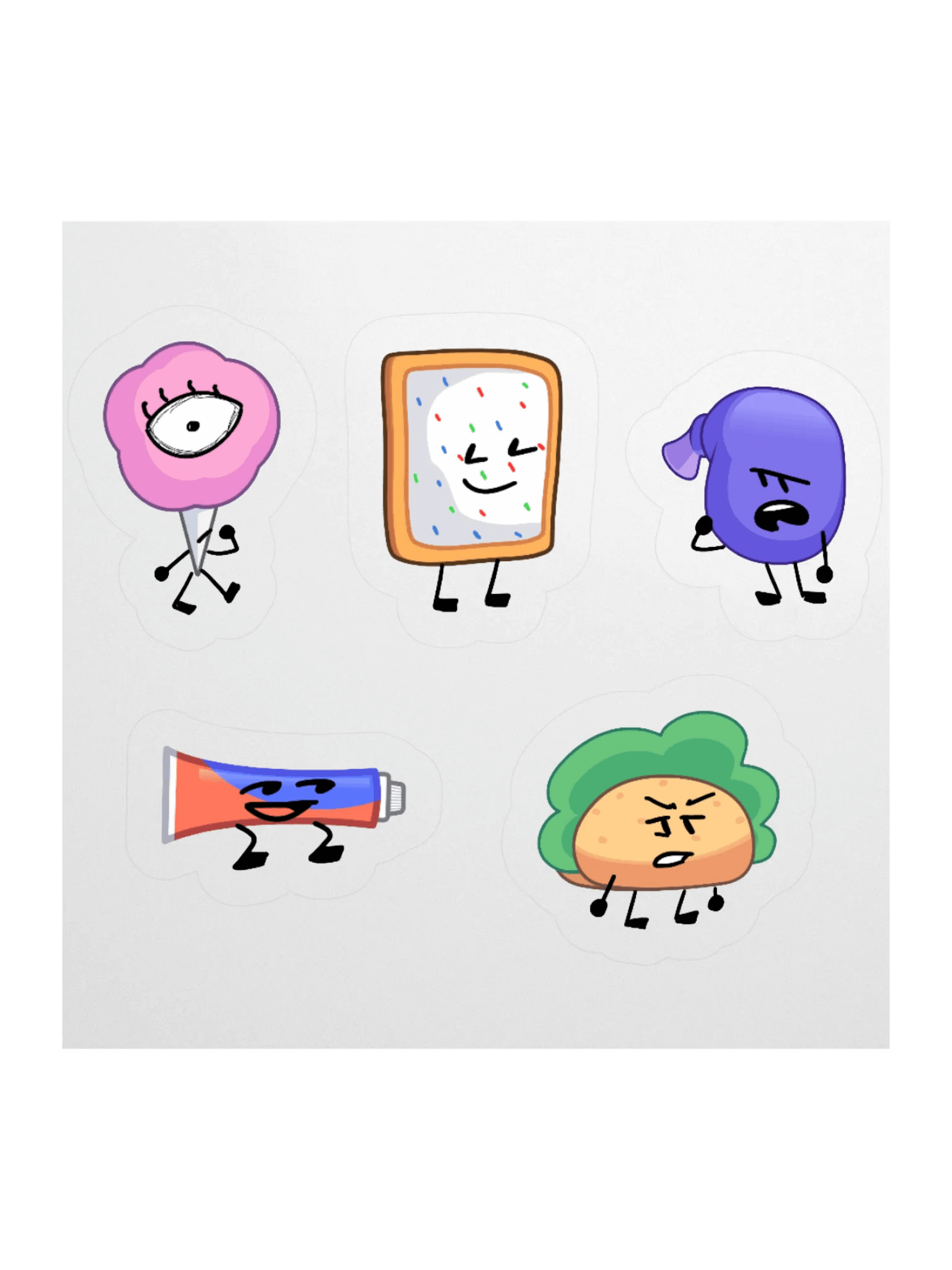 Meteor and More Cast Stickers product image (1)