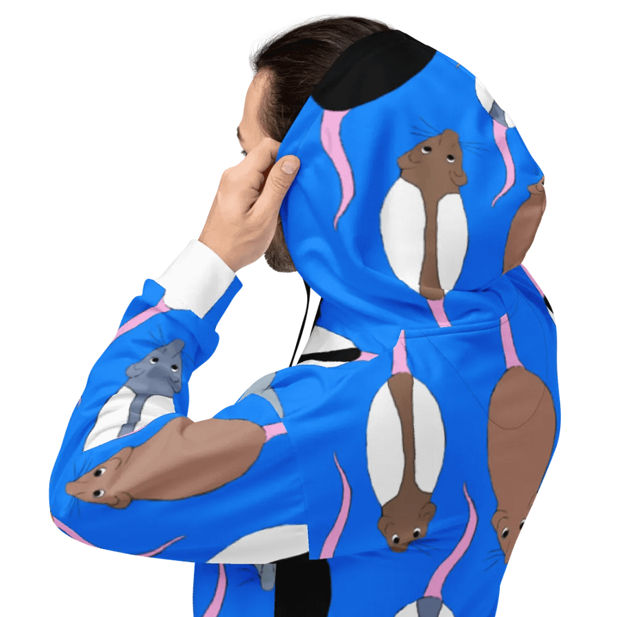 Rat Pack (blue) hoody product image (5)