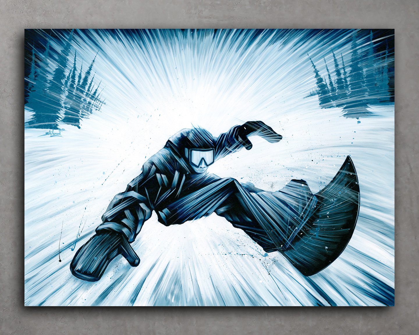 Grooverider (Goofy) - Original Painting product image (1)