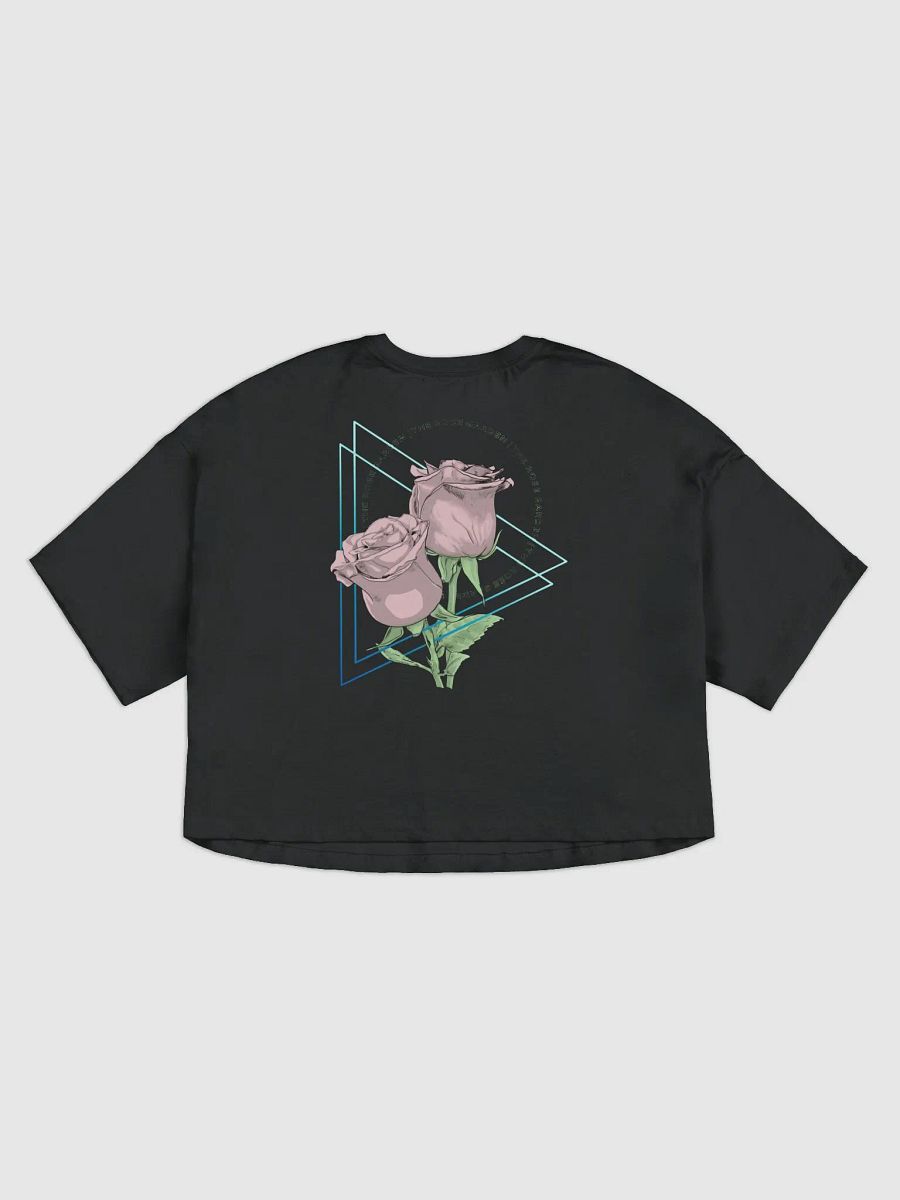 Rose Garden Loose Drop Crop Top product image (3)
