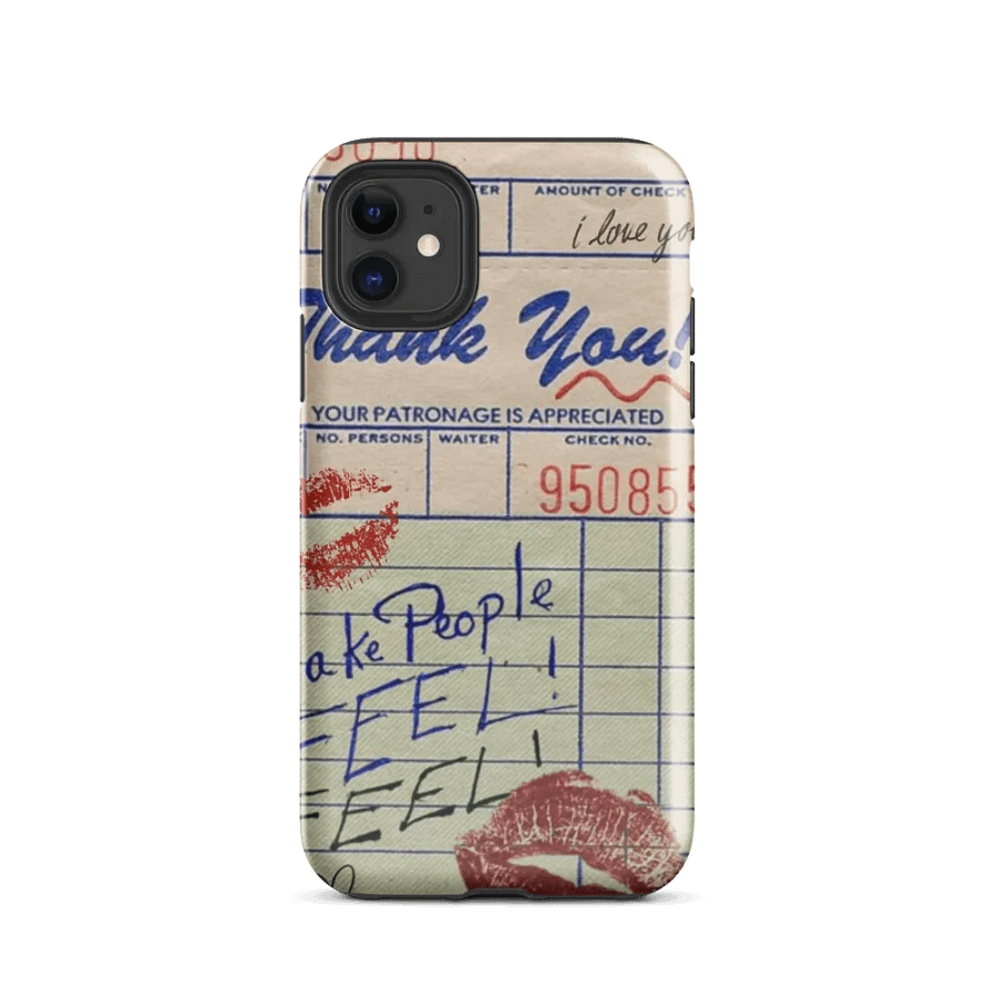 receipt i phone case product image (2)