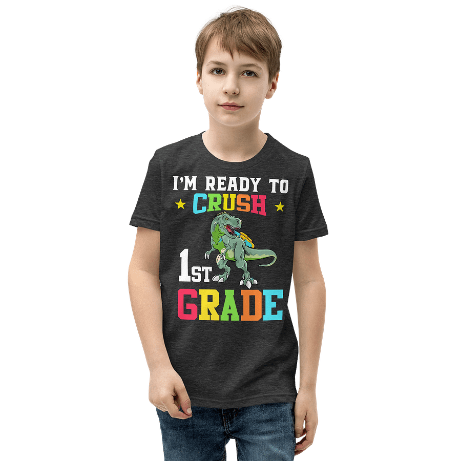 Youth Ready to Crush First Grade T-Shirt product image (14)