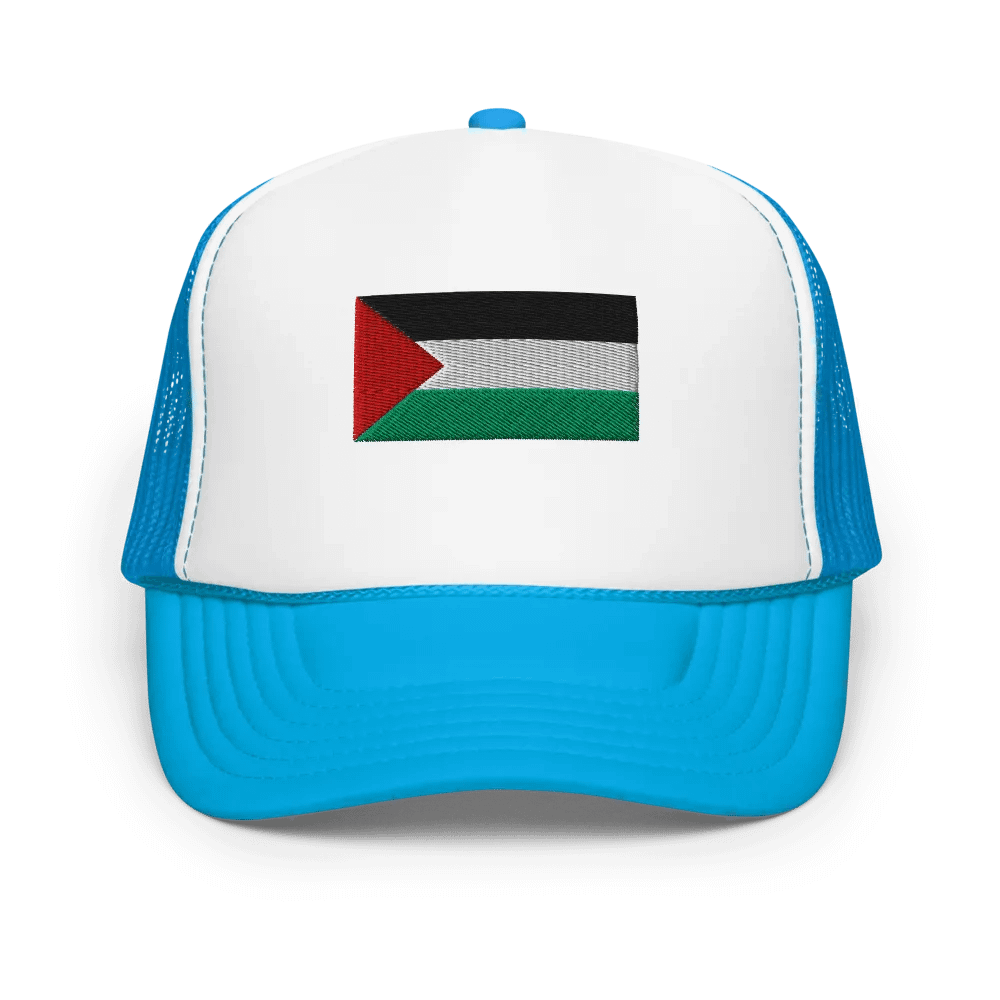 Otto Foam Trucker Hat | Palestina flag product image (3)