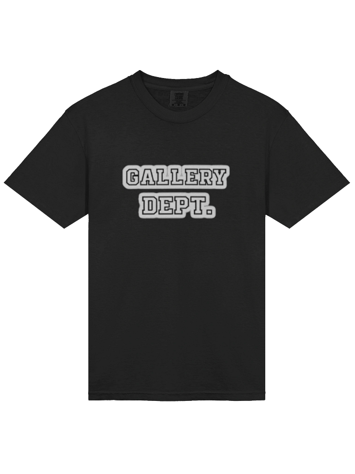 Gallery Dept shirt Outline BLACK product image (1)