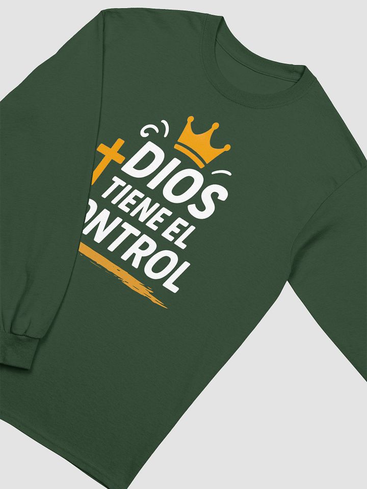 Camiseta Unisex Manga Larga | Dios tiene el control product image (18)