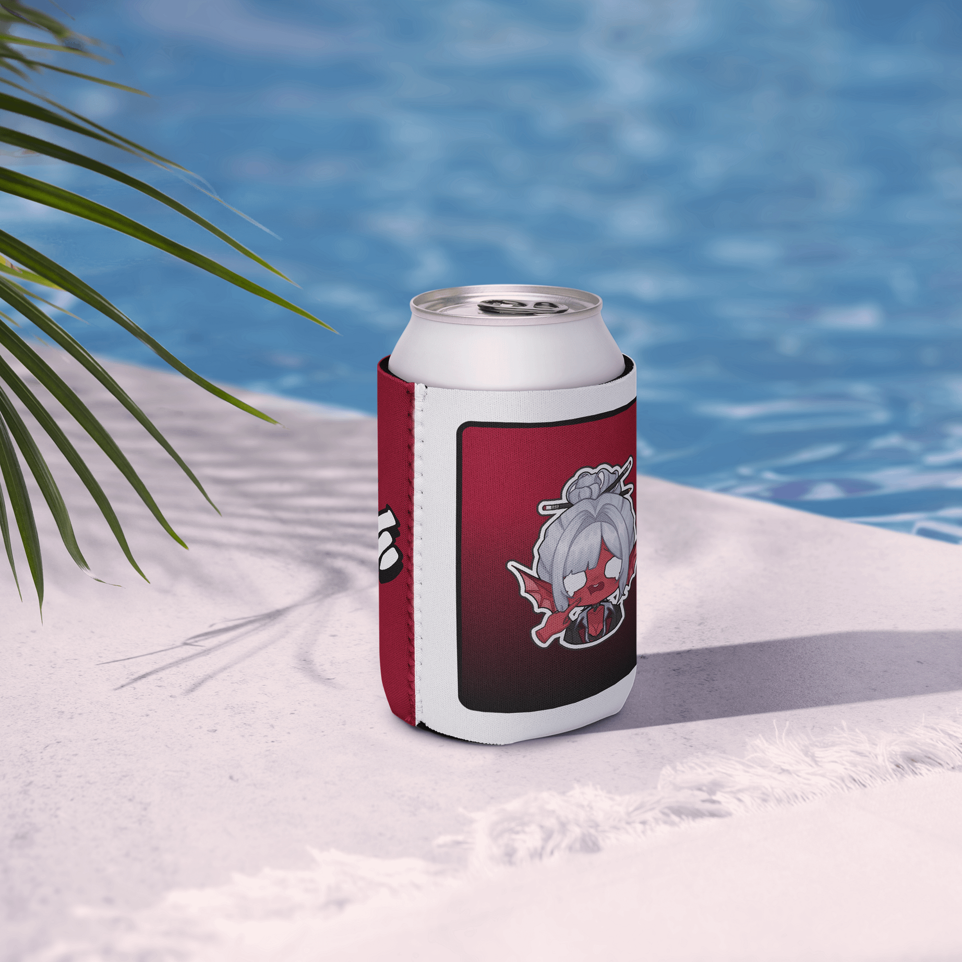 Poke Emote Coozie (Red) product image (7)