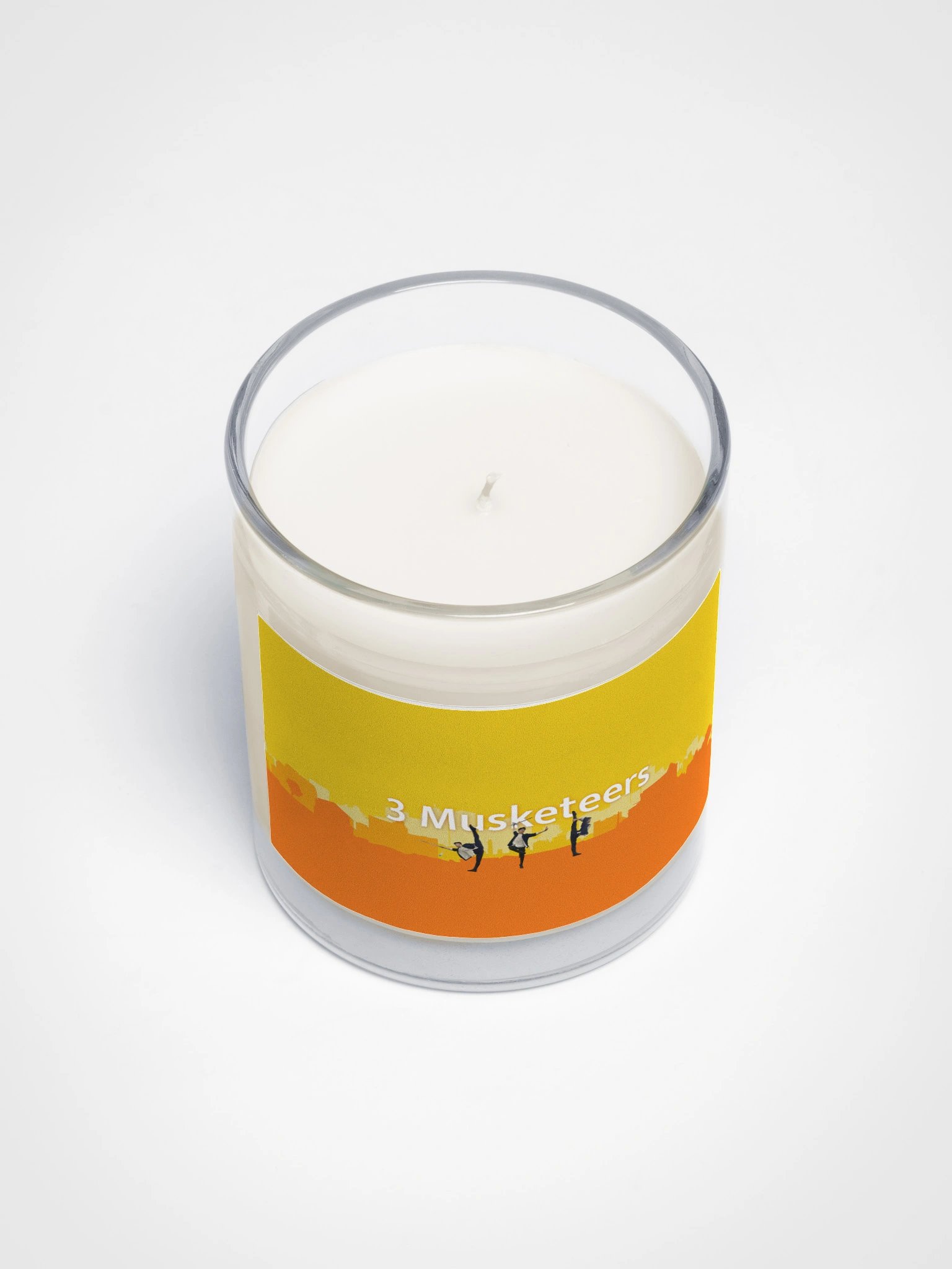 3 Musketeers Cityscape Candle – Soy Wax in Glass Jar product image (3)