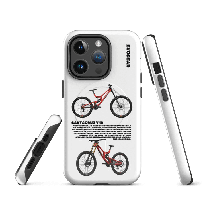 White V10 iPhone MagSafe Case product image (2)
