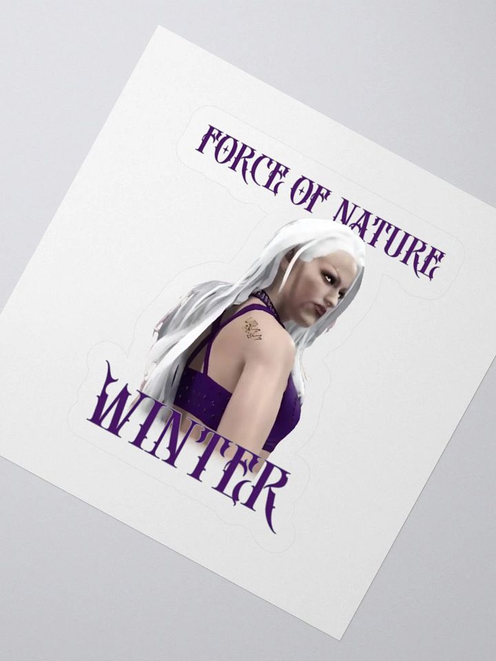 BTW Winter kiss cut stickers product image (8)