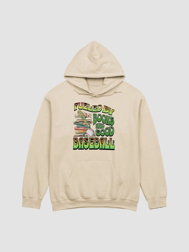 Fueled By Books And Good Baseball Literary Slugger Hoodie product image (19)