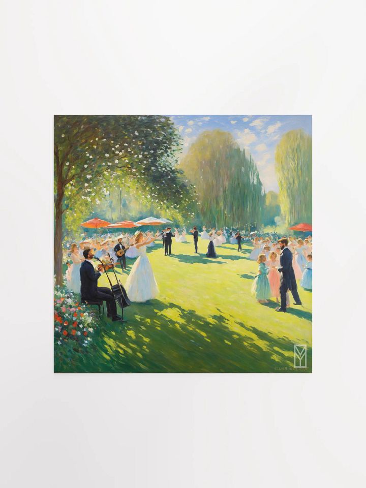 Poster Glow of the Tour: An Impressionist Interpretation product image (1)