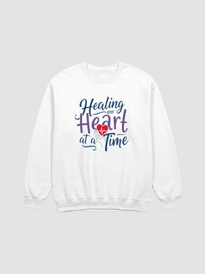 Healing Hearts ECG Crewneck Sweatshirt product image (3)
