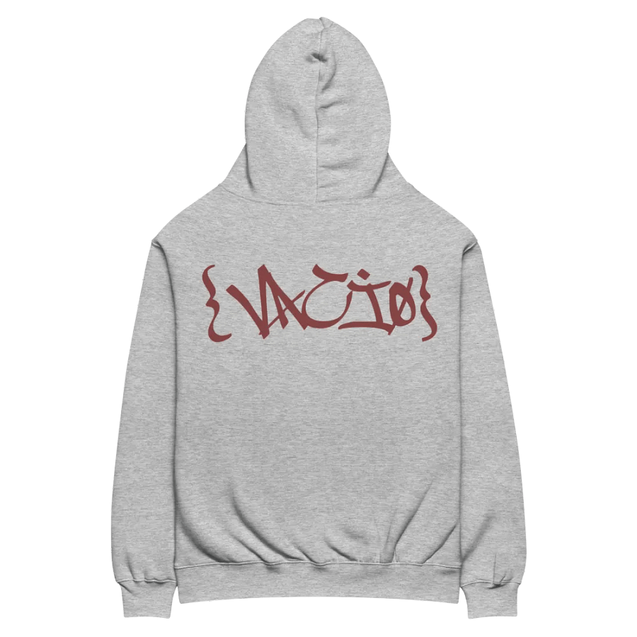 VACIO Grafitti Back Logo Relaxed Fit Hoodie (RED) product image (4)