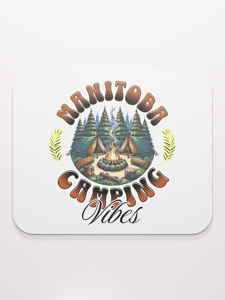 Manitoba Camping Vibes Mouse Pad product image (1)