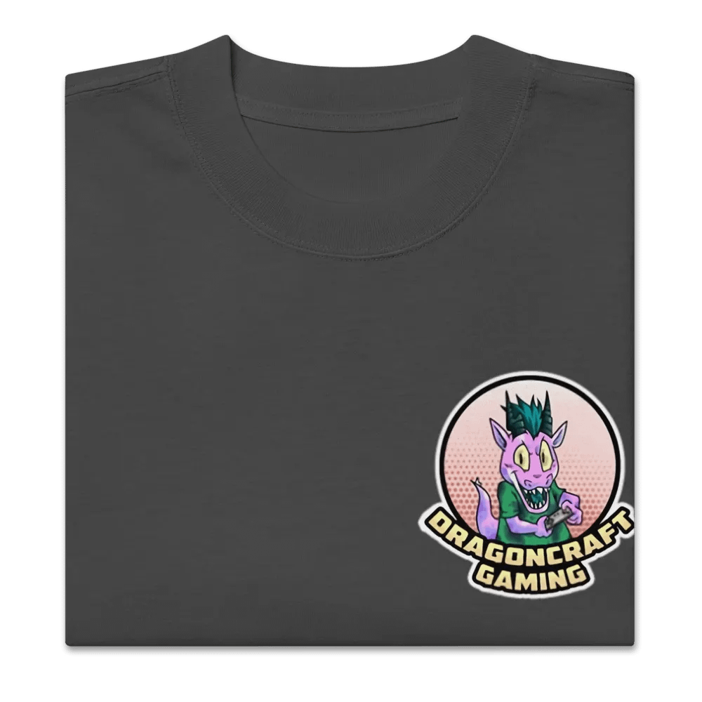 Dragoncraft Gaming Oversized Faded Tee product image (14)