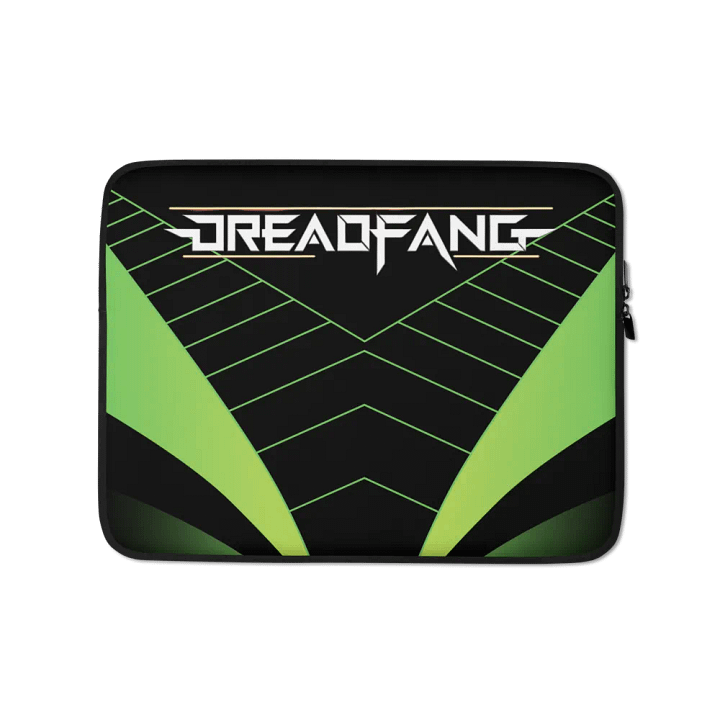 DREADFANG Green Laptop Sleeve product image (1)
