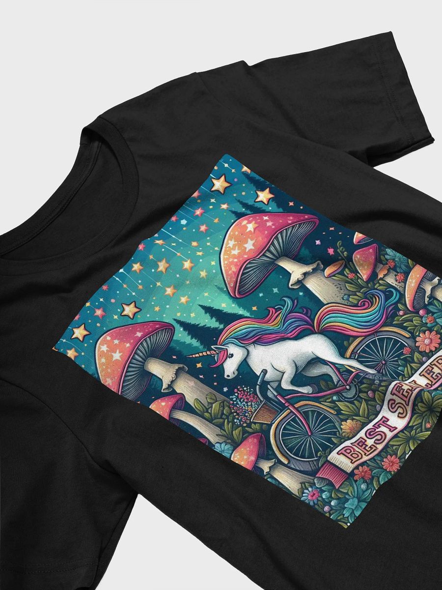 Unicorn in the Mushroom Forest T-shirt product image (3)