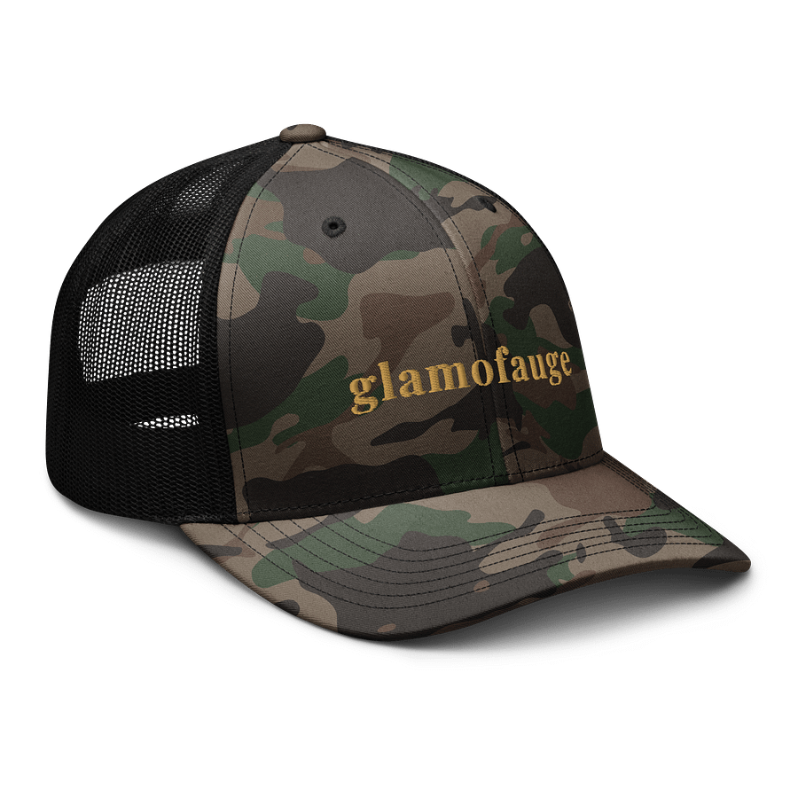 Glamofauge Camo Trucker Hat product image (8)