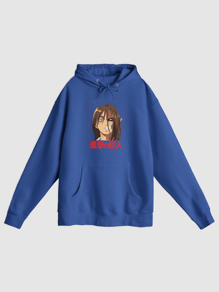 Eren Yeager Half Titan Transformation Art Pullover Hoodie product image (1)
