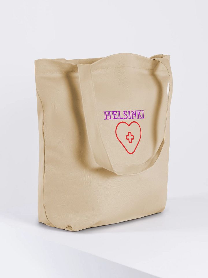 “HELSINKI ❤️” Eco-Friendly Tote Bag – Support with Style product image (5)