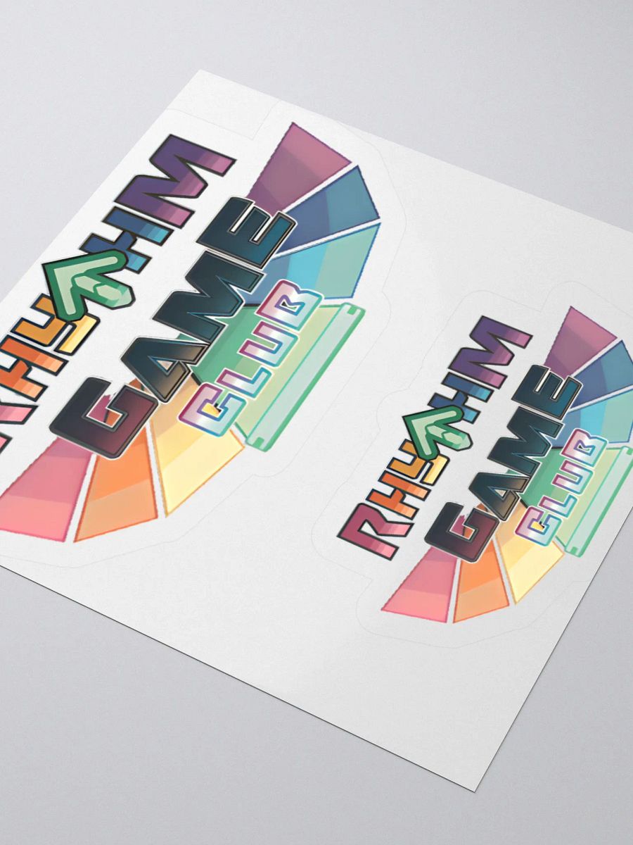 Rhythm Game Club Stickers product image (4)