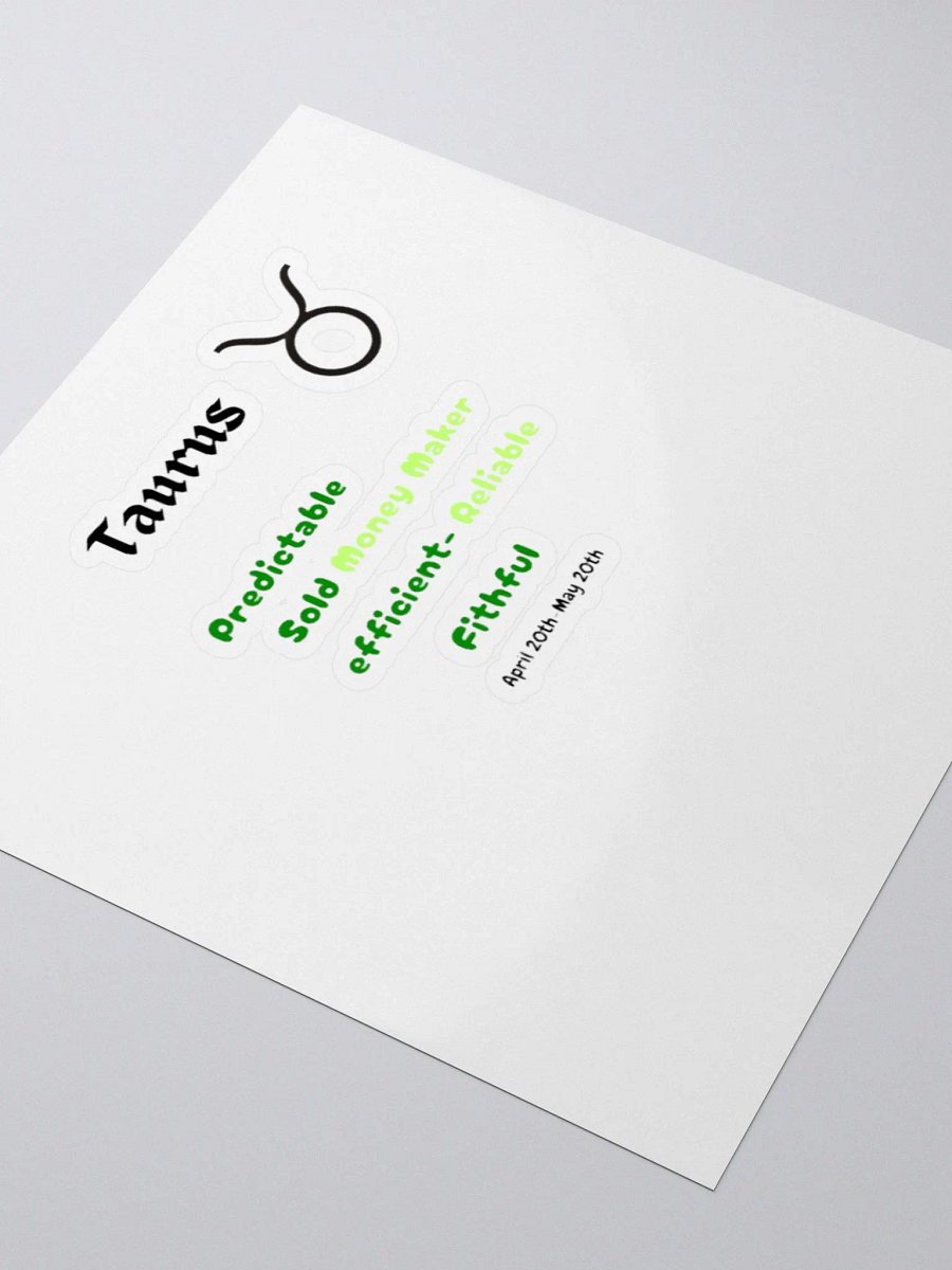 Taurus Stickers product image (7)