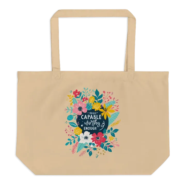 Capable Worthy Enough Tote product image (1)